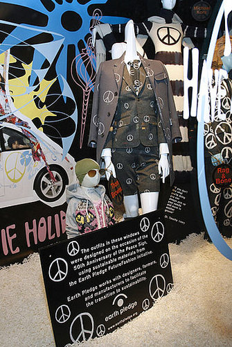 Barneys "Have A Hippie Holiday" Holiday Windows Barneys "Have A Hippie Holiday" Holiday Windows