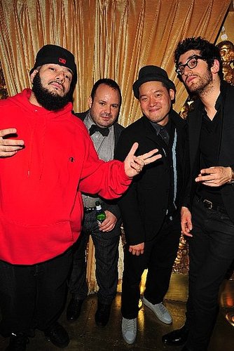 Paul Birardi, Eddy Chai, David 1 (of Chromeo) Paul Birardi, Eddy Chai, David 1 (of Chromeo)