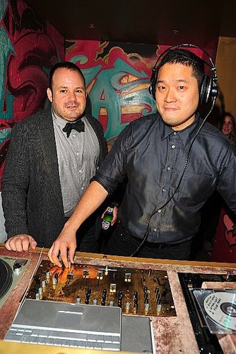 Paul Birardi, Eddy Chai (owners of Odin, Den, Pas de Deux, Hosts of Party) Paul Birardi, Eddy Chai (owners of Odin, Den, Pas de Deux, Hosts of Party)