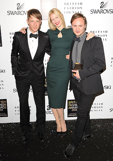 Jefferson Hack, Claudia Schiffer, Nicholas Kirkwood (Swarovski Emerging Talent Award) Jefferson Hack, Claudia Schiffer, Nicholas Kirkwood (Swarovski Emerging Talent Award)