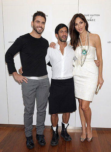 Lorenzo Martone, Marc Jacobs, Actress Tasha de Vasconcelos Lorenzo Martone, Marc Jacobs, Actress Tasha de Vasconcelos