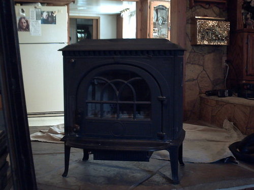 From Wood Stove to Pellet Stove!