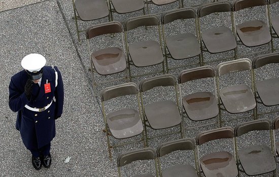 Waiting For Obama: Dress Rehearsal For Inauguration