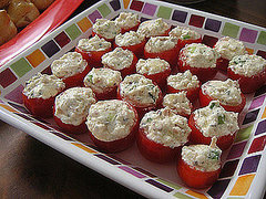 Stuffed Cherry Tomatoes
