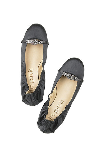 Pedro Garcia Icon Satin Ballet Flats 