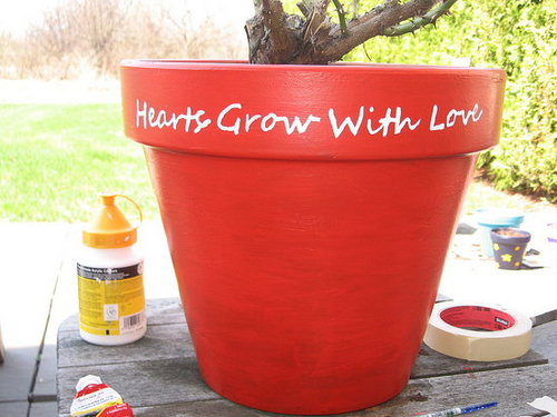 painted pot
