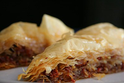 Bacon baklava