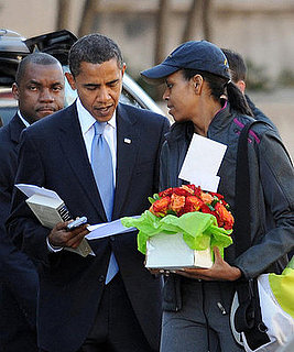Briefing Book! Obama Attends Parent-Teacher Conference
