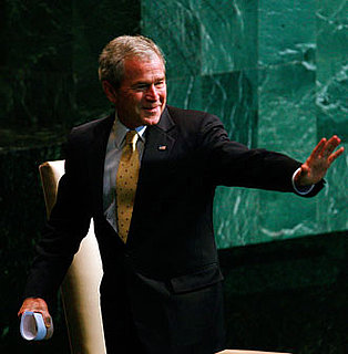 Bush Touts Religious Freedom and US Record at UN 