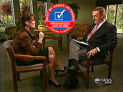 Favorite Sarah Palin Moment of 2008: Sarah Meets the Press Favorite Sarah Palin Moment of 2008: Sarah Meets the Press