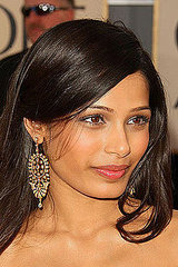 How To Do Freida Pinto's Makeup at the Golden Globe Awards