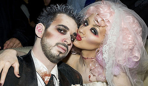 Unorthodox Celebrity Bridal Beauty
