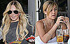 Lindsay Lohan and Lauren Conrad's Blue Nail Polish