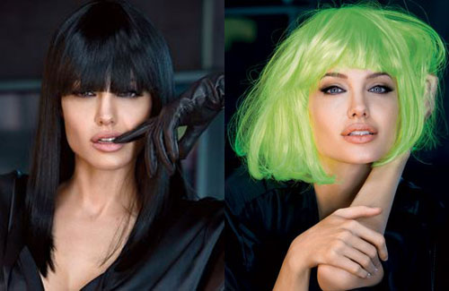 Angelina Jolie's Hair in Vanity Fair