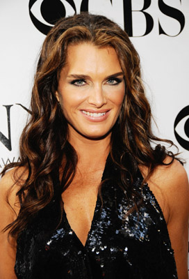 Brooke Shields at the Tony Awards
