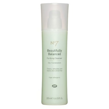 Wash with a balancing cleanser Wash with a balancing cleanser