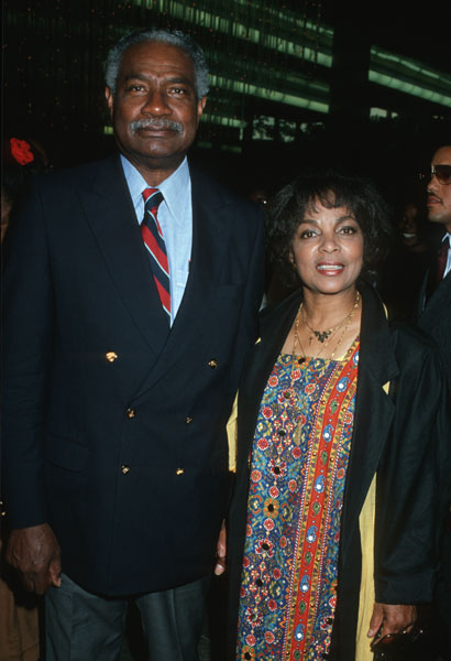 With her hubby in 1989. With her hubby in 1989.