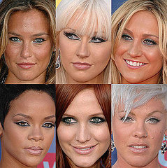 Blue Eye Makeup Trend at the 2008 VMAs