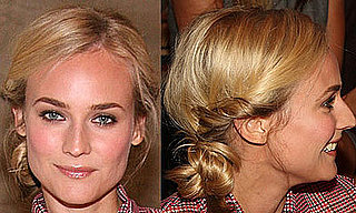 Diane Kruger's Hair at Tommy Hilfiger 2009 Spring Fashion Week
