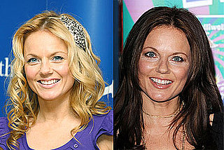 Geri Halliwell as a Brunette with Brown Hair