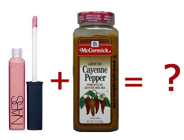 DIY: Cayenne + Lip Gloss = Hotness 