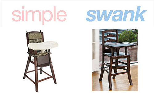 Simple or Swank: Wooden High Chairs