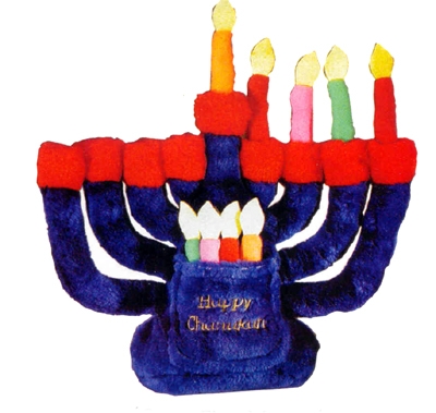 Plush Menorah Plush Menorah