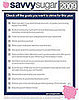 Financial Goal Sheet for 2009