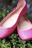 Pink Louby Flats