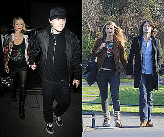 Paris Hilton with Good Charlotte in London, Mischa Barton with Rooney in Dublin