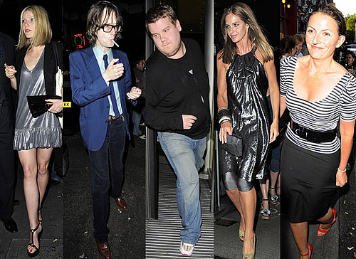 Elle MacPherson, Gwyneth Paltrow, Bruce Forsyth, Stella McCartney, Lou Reed, Jarvis Cocker At Ronnie Scotts For Karaoke