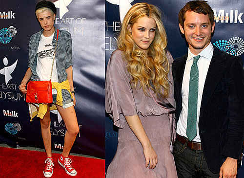Agyness Deyn Will Play T4 On The Beach – Photos Of Her At "Rebel Rebel" In NYC With Elijah Wood