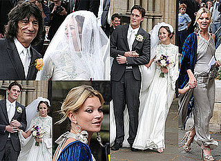 Kate Moss Arrived Late for Rolling Stone Ronnie Wood's Daughter Leah Wood's Wedding