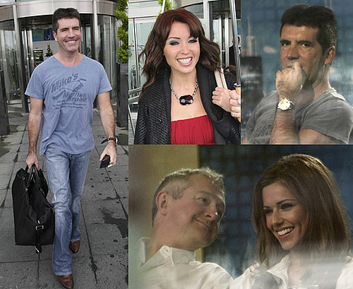 Photos of Simon Cowell, Dannii Minogue, Cheryl Cole and Louis Walsh at the Cardiff X Factor Auditions