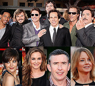 Photos Of Tom Cruise, Katie Holmes, Robert Downey Jr, Ben Stiller, Jack Black, John Krasinski & More At Tropic Thunder Premiere