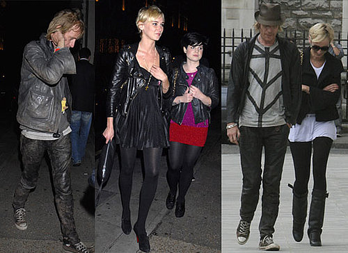 Photos Of Rhys Ifans, Kimberly Stewart And Kelly Osbourne