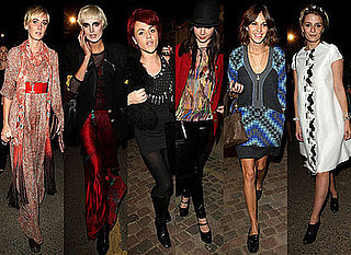 Photos Of Alexa Chung, Jaime Winstone, Daisy Lowe, Mischa Barton, Kim Stewart, Agyness Deyn at London Fashion Week