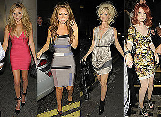 Photos Of Girls Aloud Nadine Coyle, Kimberley Walsh, Nicola Roberts And Sarah Harding After The X Factor