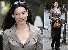 Photos Of Kelly Brook Leaving Her Home in London