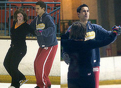 Photos of Jeremy Edwards Training for Dancing On Ice