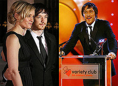 Photos of James McAvoy at Variety Club Showbusiness Awards Alongside Kenneth Branagh, Michael Caine, Noel Edmonds and Alan Carr Photos of James McAvoy at Variety Club Showbusiness Awards Alongside Kenneth Branagh, Michael Caine, Noel Edmonds and Alan Carr