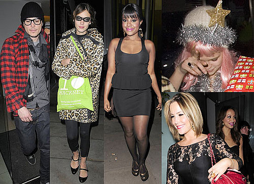 Photos of Sugababes, Alexa Chung, Alex Turner, Josh Hartnett at Pixie Geldof's Christmas Party