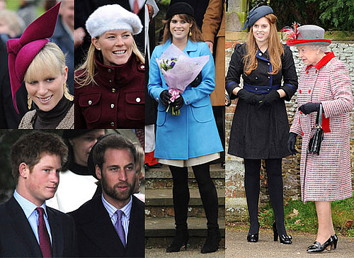 Photos Of Prince William With a Beard, Prince Harry plus the Royal Family on Christmas Day in Sandringham