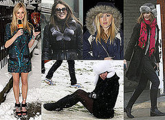 Fearne Cotton, Lily Allen, Liz Hurley and Trinny Woodall Brave the Cold Weather Fearne Cotton, Lily Allen, Liz Hurley and Trinny Woodall Brave the Cold Weather