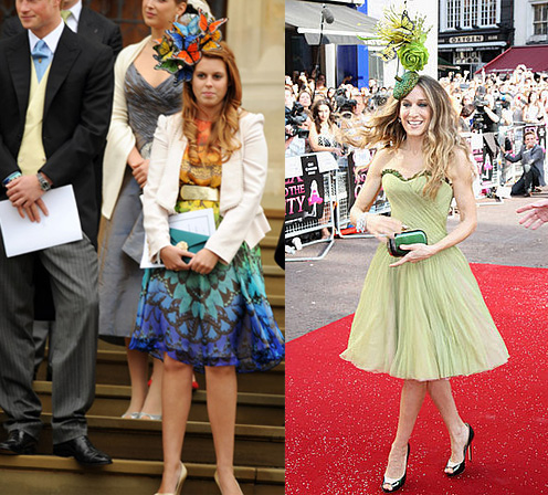 Double Take: Princess Beatrice Channels SJP