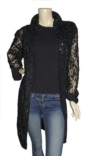 Fab Worthy: Frank Usher Lace & Sequin Cardigan 