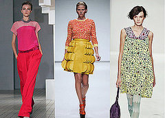 Spring 2009 London Fashion Week, Christopher Kane, Eley Kishimoto, Trend Alert, Neon Pastels