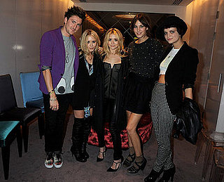 Henry Holland, Alexa Chung, Pixie Geldof at Olsen's Elizabeth and James Launch, Selfridges, London