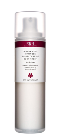 Ren Damask Rose Biosaccharide Body Cream. Product Review: BellaSugar UK