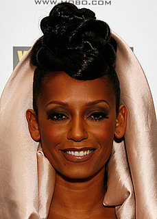 Photo of Mel B at 2008 Mobo Awards in London. Twisted Plait New Hairstyle. Love or Hate Her Beauty Look?